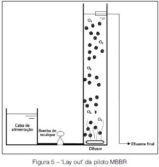 Avaliação do desempenho de um sistema piloto de MBBR tratando esgoto doméstico