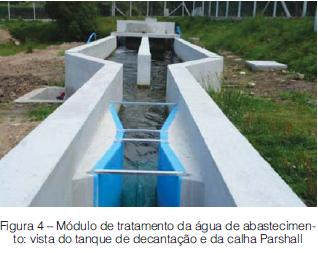 Tratamento de água de abastecimento em piscicultura intensiva de fluxo contínuo